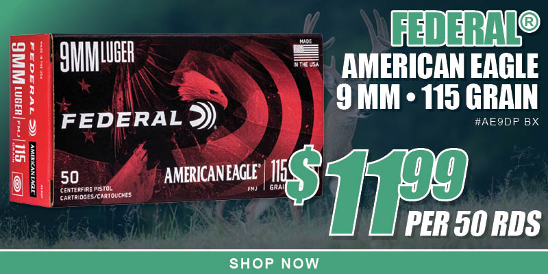 Federal American Eagle 9 MM - MF